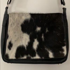 Genuine cowhide leather bag.